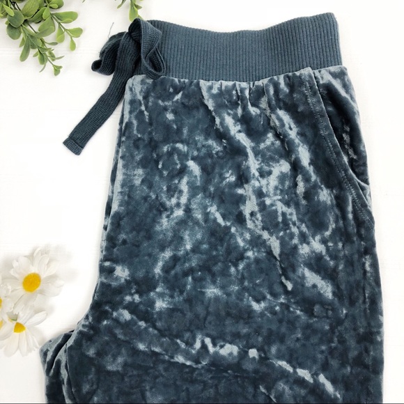 Aerie American Eagle Velvet Pants Joggers Sweats - Picture 5 of 8